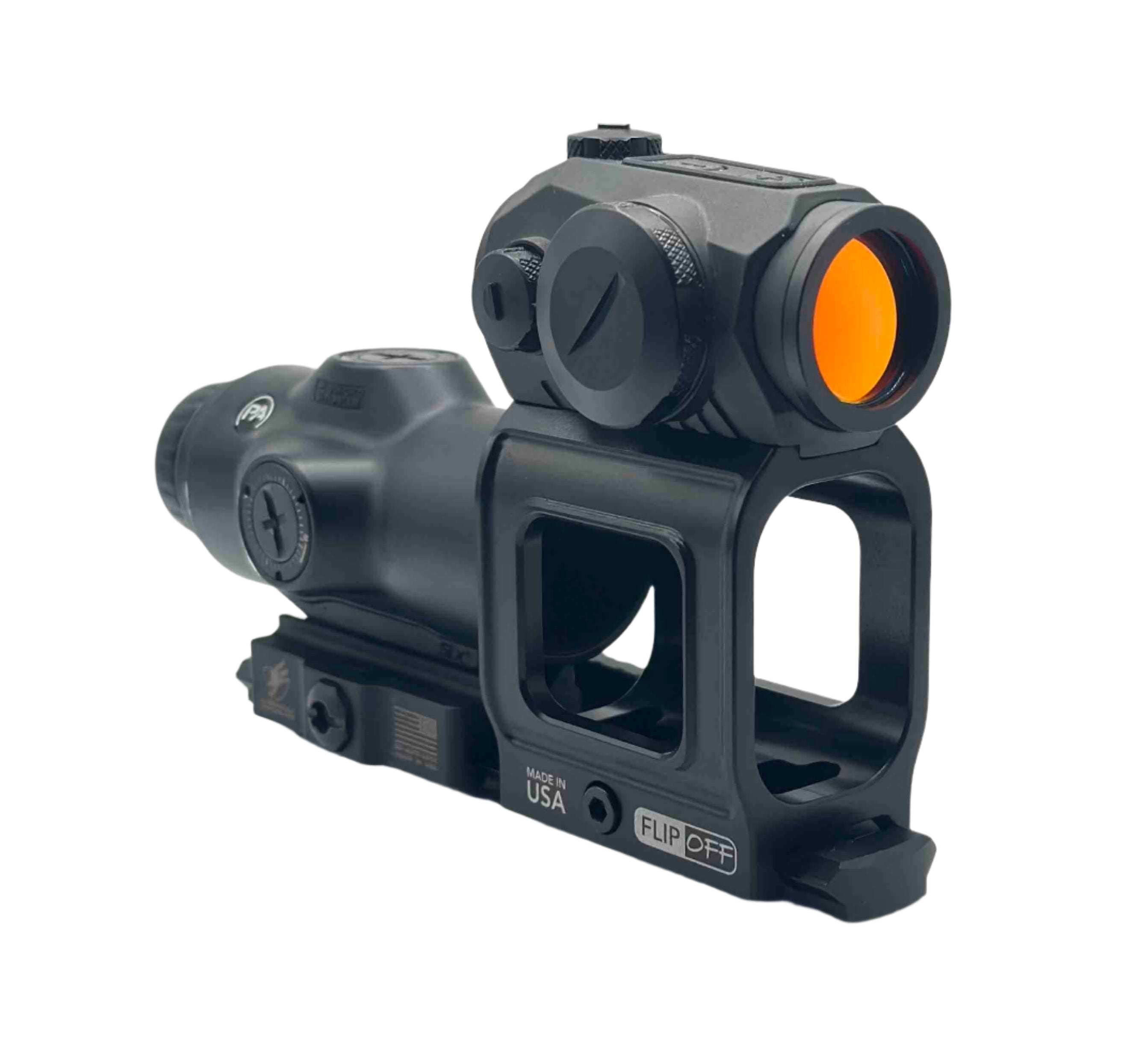 FLIP OFF-Mount | RDS mount designed for use with microprisms – FLIP DEFENSE